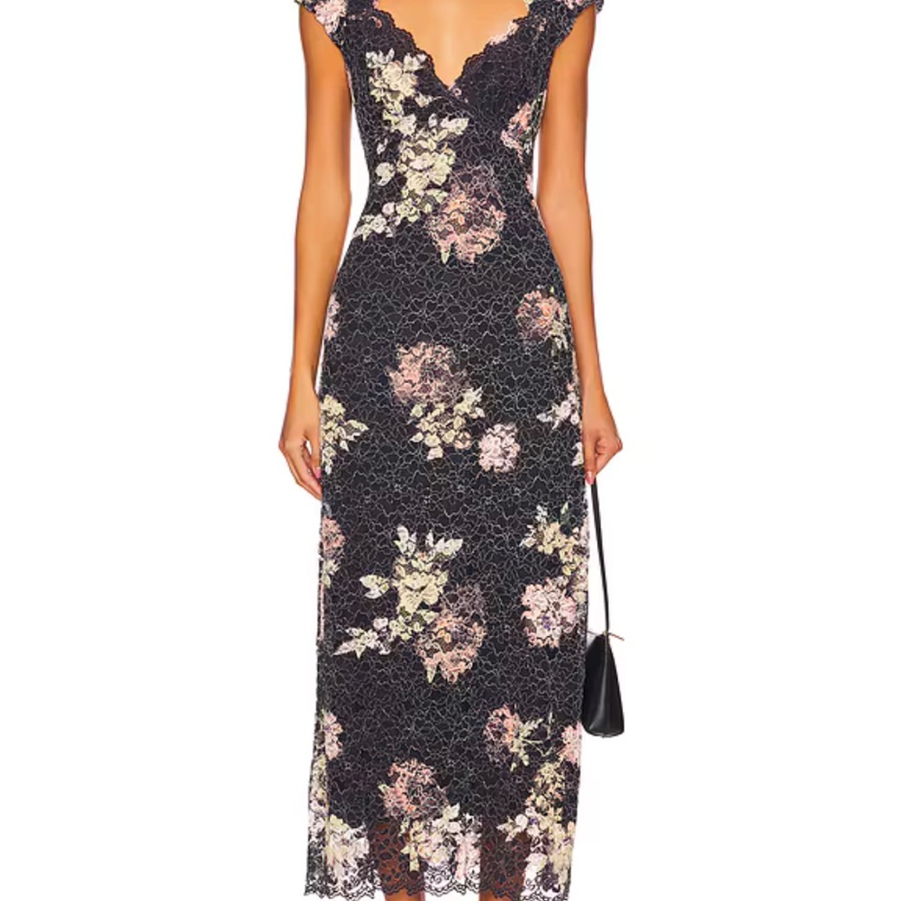 Free People Butterfly Babe Lace Maxi Dress